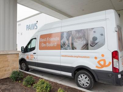 Houston Best Friends van.